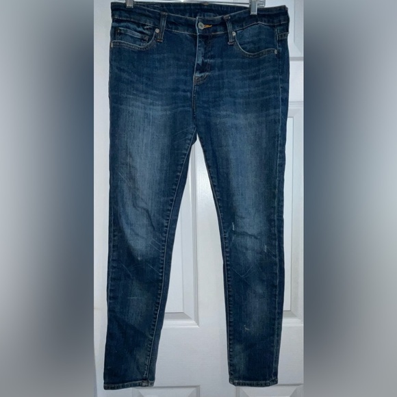 Denim & Supply Ralph Lauren Women's Blue Denim Mid Rise Skinny Jeans Size 29 - Picture 1 of 4